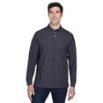 thumbnail image 1 of Devon & Jones D110 Men's Pima Piqué Long Sleeve Polo-Navy-3XL, 1 of 3