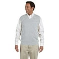 thumbnail image 1 of Devon & Jones D477 V-Neck Vest - Grey Heather - 3X-Large, 1 of 2