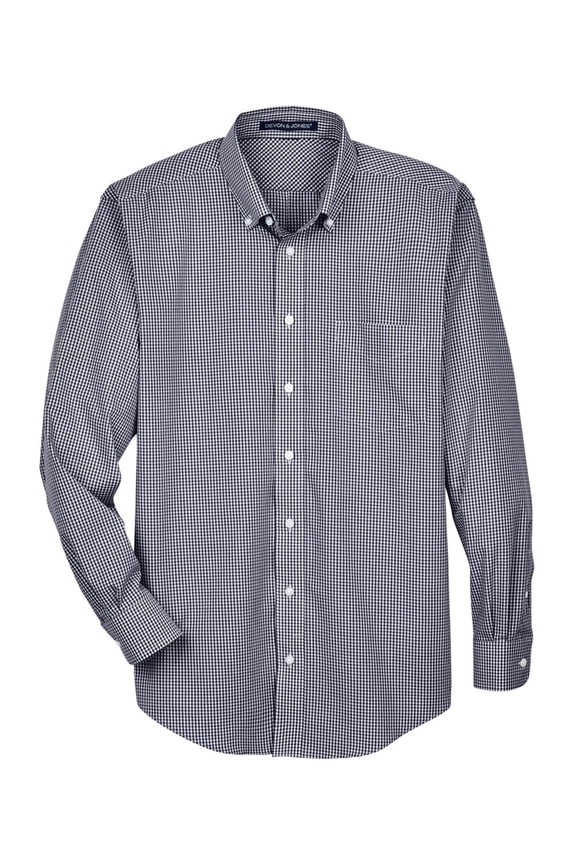 D640 Men's Crown Collection Gingham Check (2 PACK)