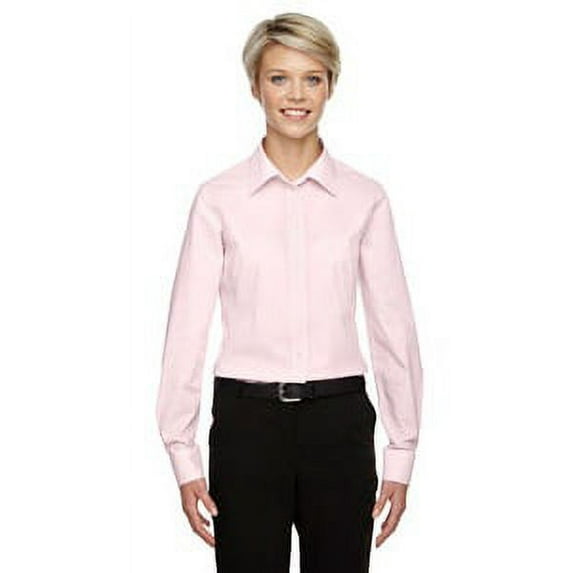 Devon & Jones D640W Ladies Crown Woven Collection Gingham Check