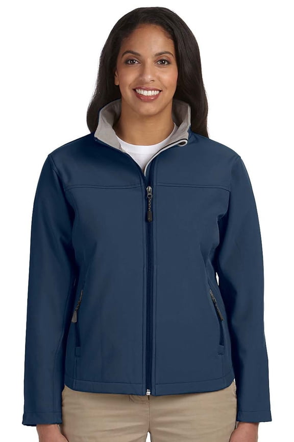 D995W Ladies Soft Shell Jacket - Navy - Medium