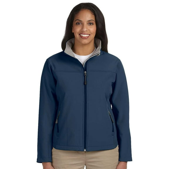 Devon & Jones D995W Ladies Soft Shell Jacket - Navy - Medium