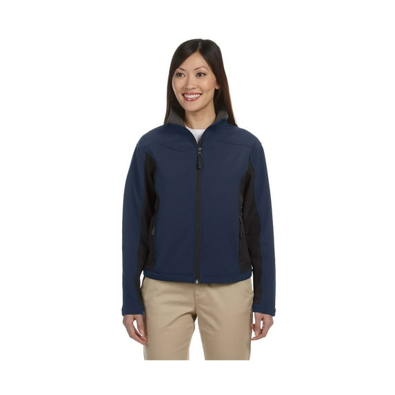 Devon & Jones D997W Ladies' Soft Shell Colorblock Jacket