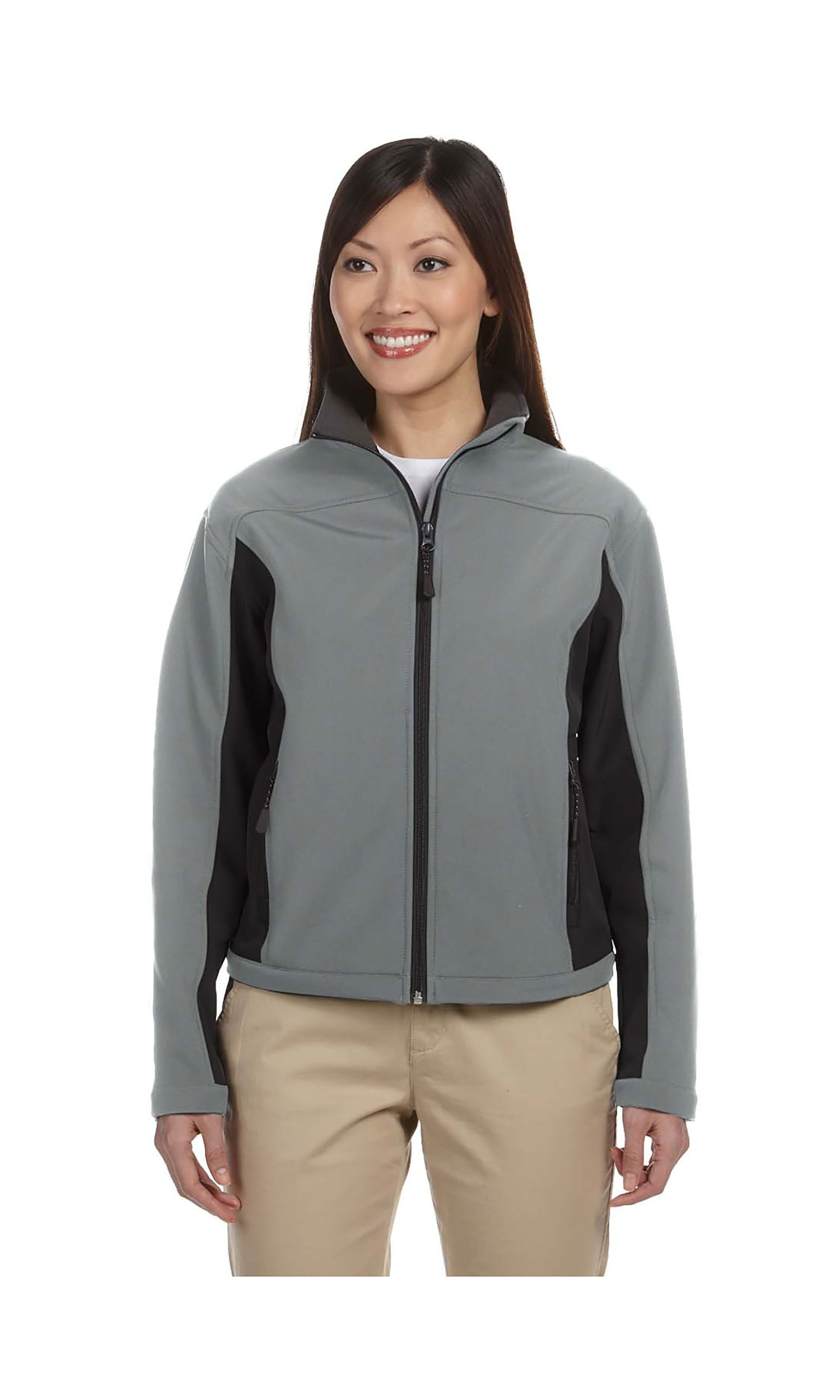 Devon & Jones D997W Ladies' Soft Shell Colorblock Jacket - Walmart.com