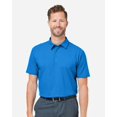 thumbnail image 1 of Devon & Jones DG101 Men's Crownlux Performance Geo Polo-French Blue/ CR Blue-L, 1 of 6