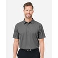 thumbnail image 1 of Devon & Jones DG101 Men's Crownlux Performance Geo Polo-GRAPHITE/ SILVER-2XL, 1 of 6