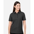 thumbnail image 1 of Devon & Jones DG101W Women's Crownlux Performance Geo Polo-Black/ Graphite-S, 1 of 6