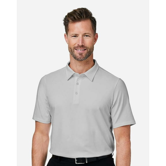Devon & Jones DG120 Men's Raleigh Stretch Polo-Grey-L