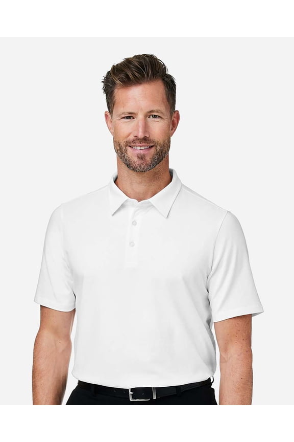 DG120 Men's Raleigh Stretch Polo-White-4XL