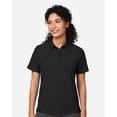 thumbnail image 1 of Devon & Jones DG120W Women's Raleigh Stretch Polo-Black-M, 1 of 6