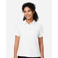 thumbnail image 1 of Devon & Jones DG120W Women's Raleigh Stretch Polo-White-XS, 1 of 6