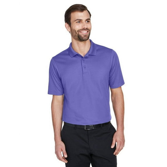 Devon & Jones DG20 Men's CrownLux Performance Plaited Polo-Grape-M