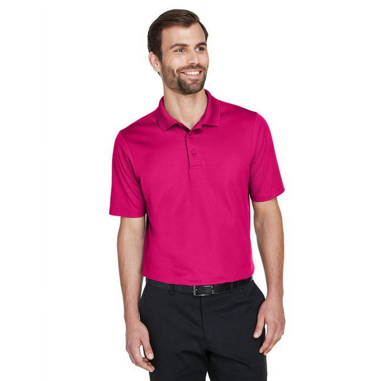 Devon Jones DG20 CrownLux Performance Men s Plaited Polo Walmart