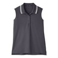thumbnail image 1 of Devon & Jones DG20SW Ladies' Crownlux Performance Plaited Tipped Sleeveless Polo (2 PACK), 1 of 1