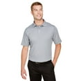 thumbnail image 1 of Devon & Jones DG22 Men's CrownLux Performance Address Mélange Polo-Grey Heather-M, 1 of 3
