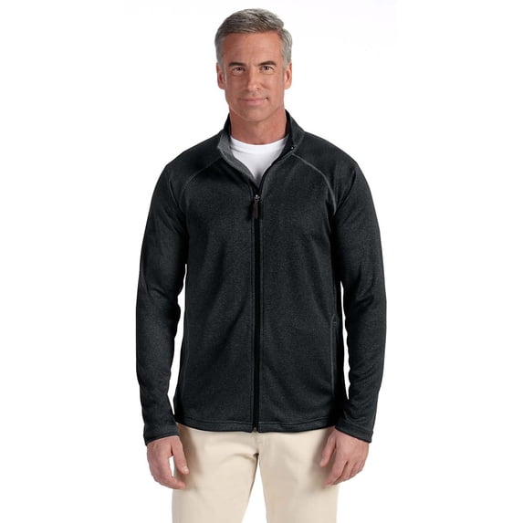 Devon & Jones DG420 Men's Stretch Tech-Shell Compass Full-Zip - Black - 3X-Large