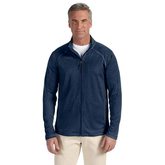 Devon & Jones DG420 Men's Stretch Tech-Shell Compass Full-Zip - Navy - X-Large