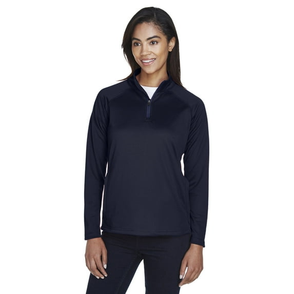 Devon & Jones DG440W Ladies Stretch Tech-Shell Compass Quarter-Zip