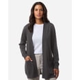 thumbnail image 1 of Devon & Jones DG447W Women's New Classics Open Cardigan Sweater-Graphite-XL, 1 of 6