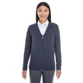 thumbnail image 1 of Devon & Jones DG478W Ladies Manchester Fully-Fashioned Full-Zip Cardigan Sweater, 1 of 3
