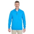 thumbnail image 1 of Devon & Jones DG479 Men's DRYTEC20 Performance Quarter-zip - Oc Bl/ Nv/ Oc Bl - Medium, 1 of 2