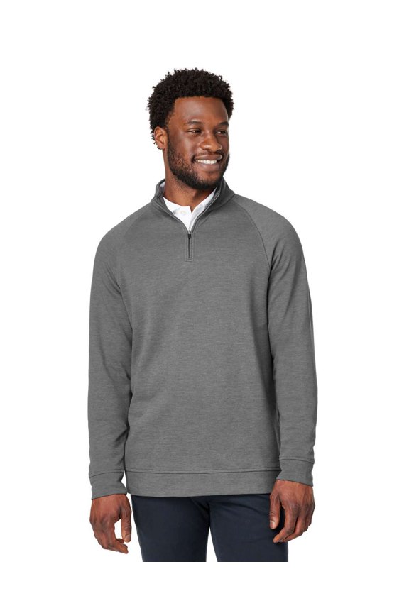DG481 Men's New Classics Charleston Quarter-Zip Pullover-GRAPHITE MELANGE-3XL