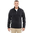 thumbnail image 1 of Devon & Jones DG792 Men's Bristol Sweater Fleece Half-Zip - Black - Large, 1 of 2