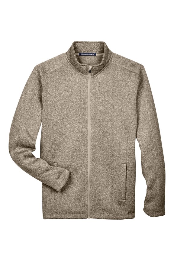 DG793 Men's Bristol Full-Zip Sweater Fleece Jacket (2 PACK)