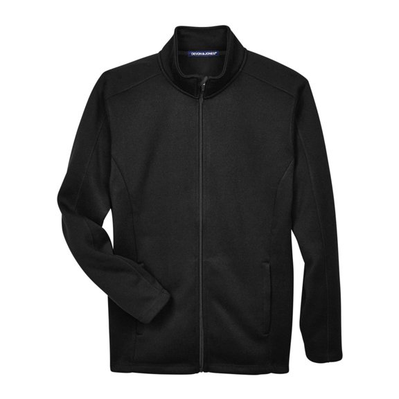 Devon & Jones DG793 Men's Bristol Full-Zip Sweater Fleece Jacket (2 PACK)