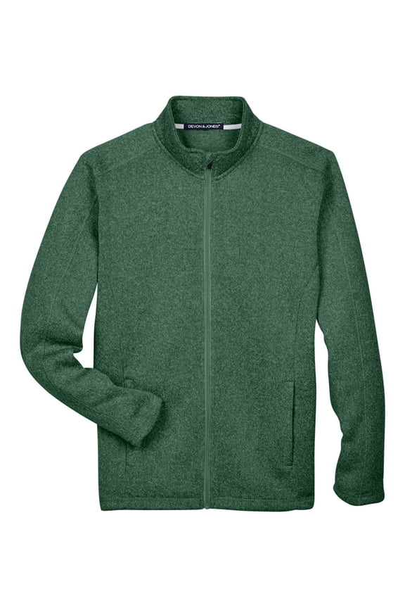 DG793 Men's Bristol Full-Zip Sweater Fleece Jacket (2 PACK)