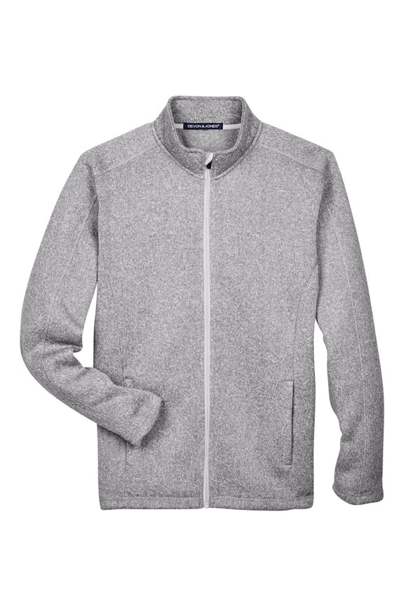 DG793 Men's Bristol Full-Zip Sweater Fleece Jacket (2 PACK)