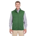 thumbnail image 1 of Devon & Jones DG797 Men's Newbury Melange Fleece Vest, 1 of 3