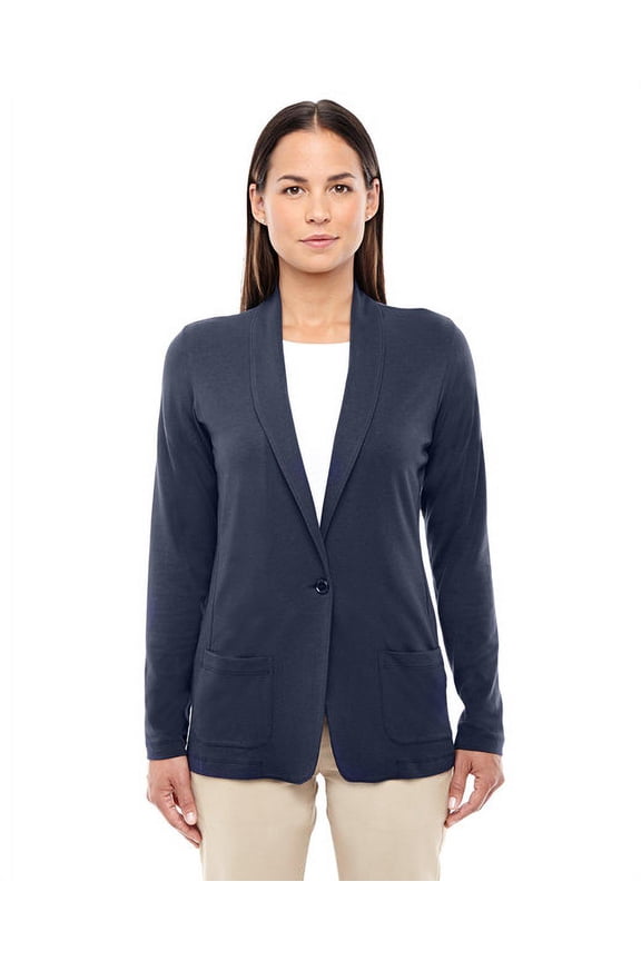 DP462W Ladies Perfect Fit Shawl Collar Cardigan