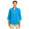 thumbnail image 1 of Devon & Jones DP611W Ladies Perfect Fit 3/4-Sleeve Crepe Tunic, 1 of 3