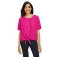 thumbnail image 1 of Devon & Jones DP617W Ladies Perfect Fit Tie-Front Blouse, 1 of 3