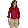 thumbnail image 1 of Devon & Jones DP625W Ladies' Perfect Fit Three-Quarter Sleeve Stretch Poplin Blouse (2 PACK), 1 of 1