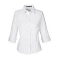 thumbnail image 1 of Devon & Jones DP625W Ladies' Perfect Fit Three-Quarter Sleeve Stretch Poplin Blouse (2 PACK), 1 of 1