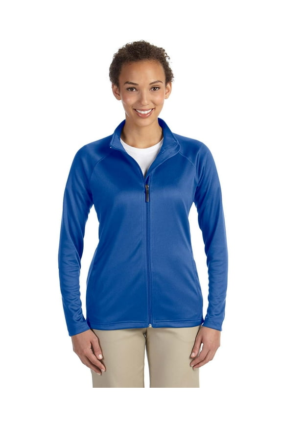 DG420W Devon & Jones Ladies' Stretch Tech-Shell Compass Full-Zip