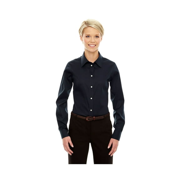 Devon & Jones Dg530W Ladies' Crown Woven Collection Solid Stretch Twill