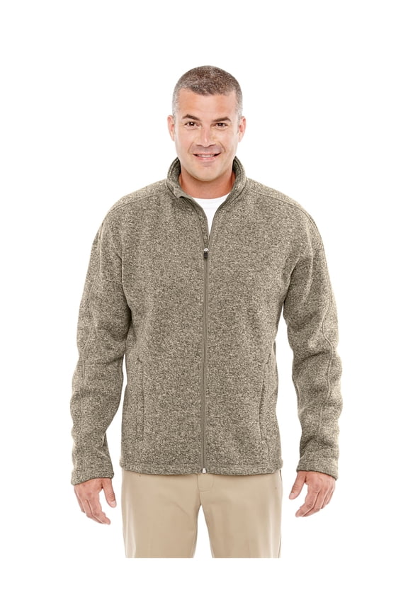 Dg793 Men'S Bristol Full-Zip Sweater Fleece Jacket