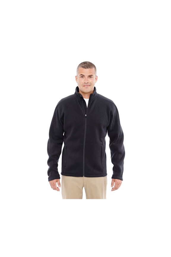 Dg793 Men'S Bristol Full-Zip Sweater Fleece Jacket