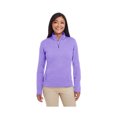 thumbnail image 1 of Devon & Jones Dg798W Ladies' Newbury Mélange Fleece Quarter-Zip, 1 of 1