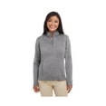 thumbnail image 1 of Devon & Jones Dg798W Ladies' Newbury Mélange Fleece Quarter-Zip, 1 of 1