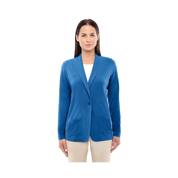 Devon & Jones Dp462W Ladies' Perfect Fit Shawl Collar Cardigan