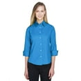 thumbnail image 1 of Devon & Jones Dp625W Ladies' Perfect Fit 3/4-Sleeve Stretch Poplin Blouse, 1 of 3