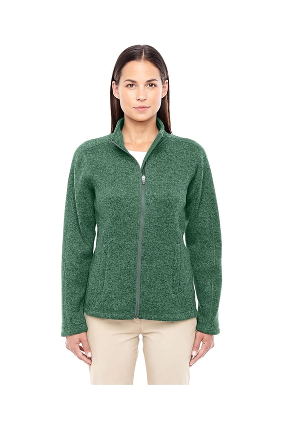Ladies Bristol Full Zip Sweater Fleece Jacket, Style DG793W