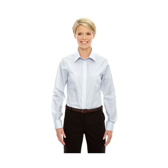 Devon & Jones Ladies Collection Micro Tattersall Shirt, Style DG510W