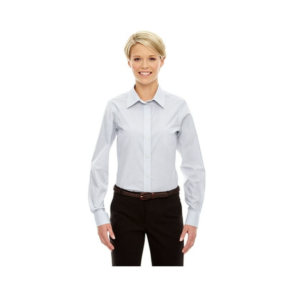 Devon & Jones Ladies Collection Micro Tattersall Shirt, Style DG510W