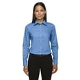 thumbnail image 1 of Devon & Jones D620W Women's Crown Collection Broadcloth Woven Dress Shirt-French Blue-3XL, 1 of 5