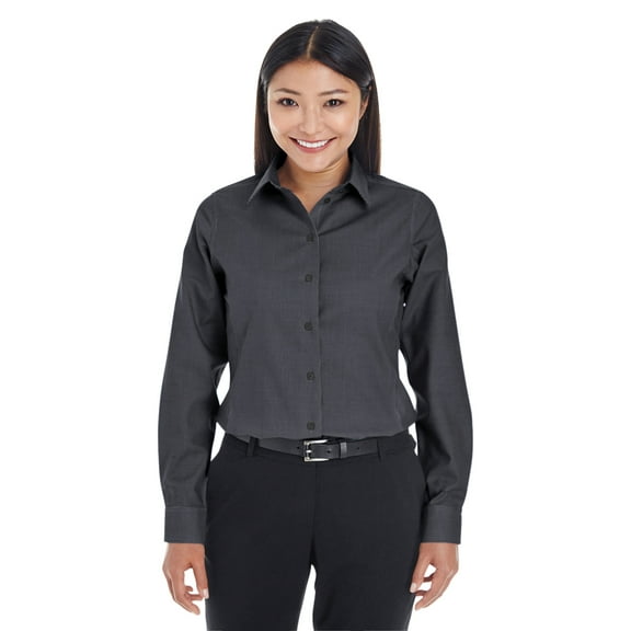 Devon & Jones Ladies' Crown Woven Collectionâ„¢ Royal Dobby Shirt - DG532W